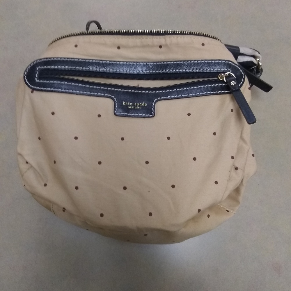 Kate Spade black and cream hobo shoulder bag - Picture 6 of 8